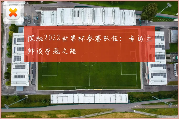 探秘2022世界杯参赛队伍：专访主帅谈夺冠之路